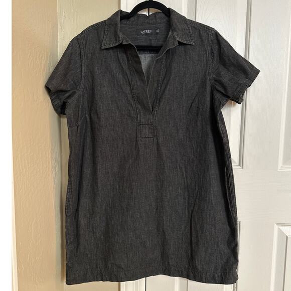 Lauren Ralph Lauren Woman Denim‎ Shift Dress 1X - Picture 2 of 8